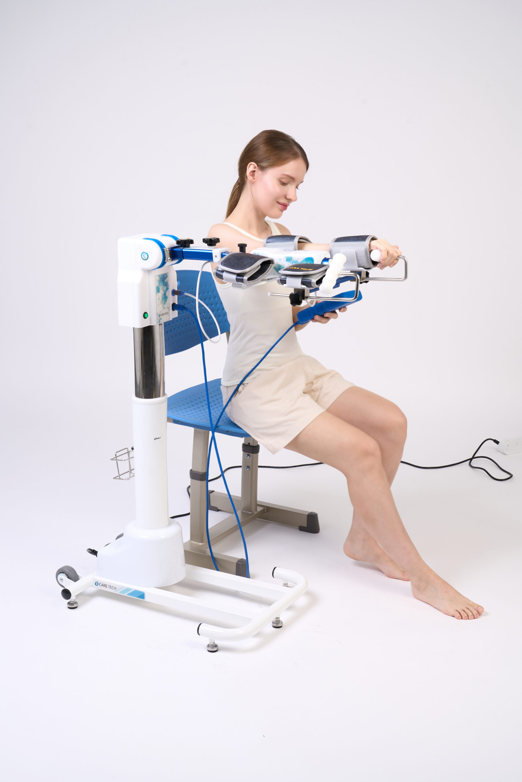 Máy tập vận động thụ động liên tục phục hồi chức năng kết hợp khớp vai và khớp khuỷu tay - Ảnh 2